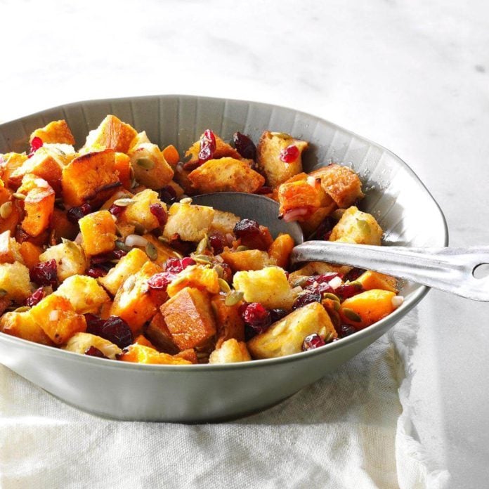 Connecticut: Roasted Butternut Squash Panzanella