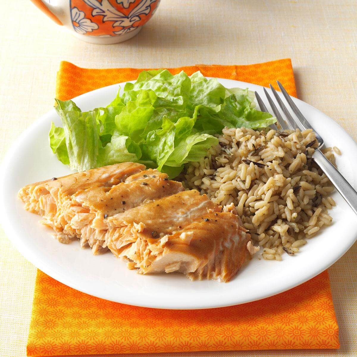 Salmon with Brown Sugar Glaze Recipe | Taste of Home