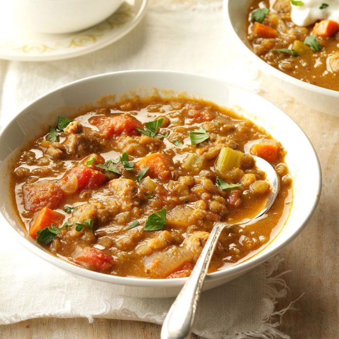 How to Make Vegan Lentil Soup | Taste of Home