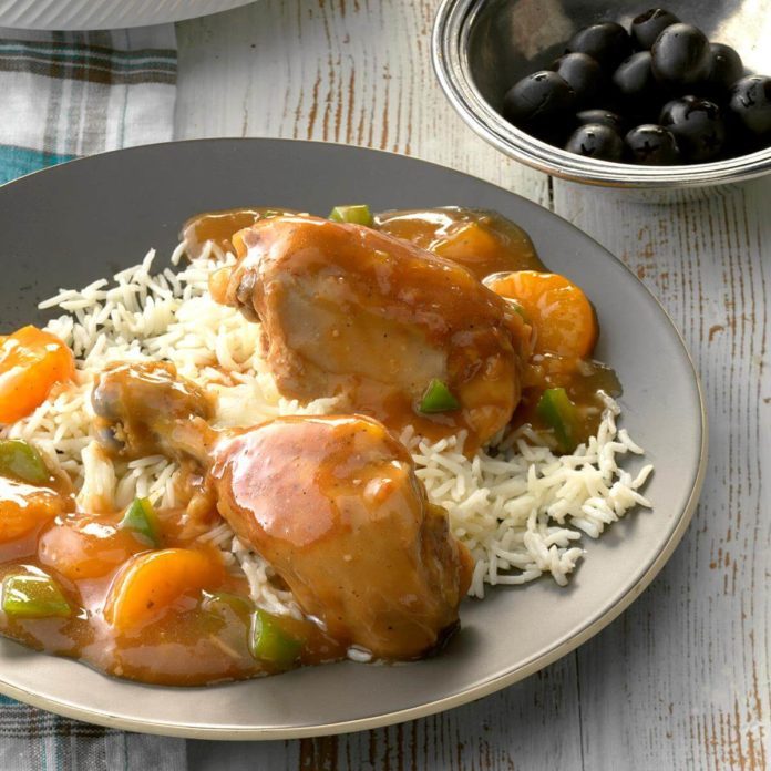 Slow-Cooked Mandarin Chicken