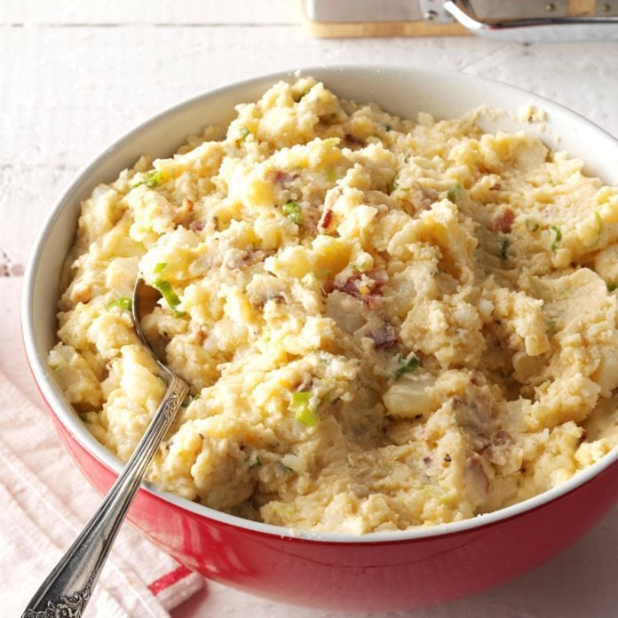 Slow-Cooker Loaded Mashed Potatoes