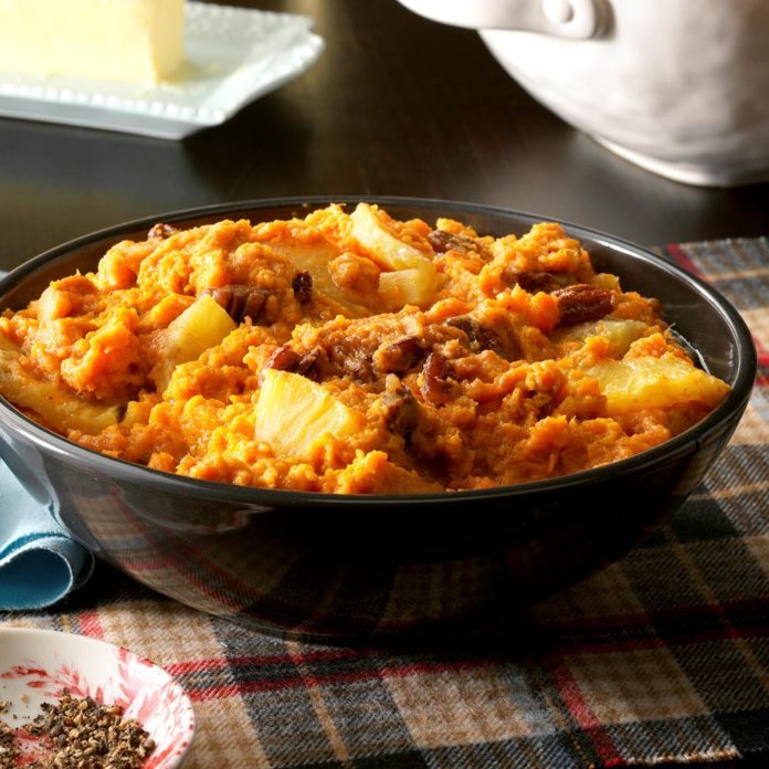 Slow-Cooker Pineapple Sweet Potatoes