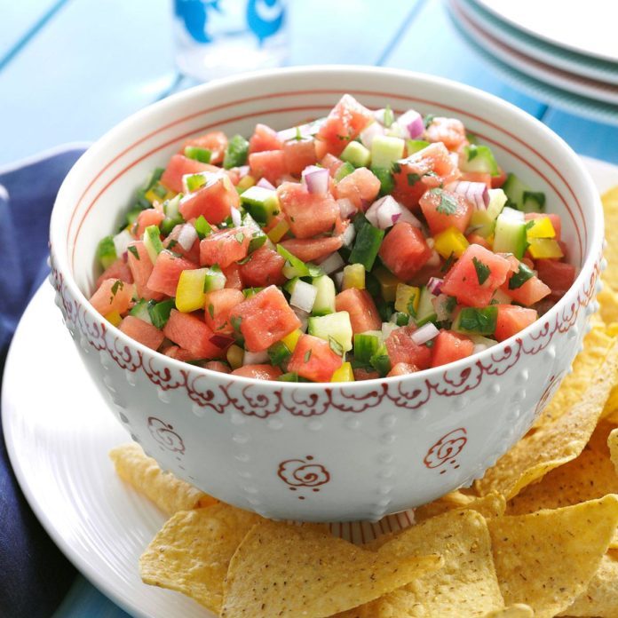 Spicy Watermelon Salsa