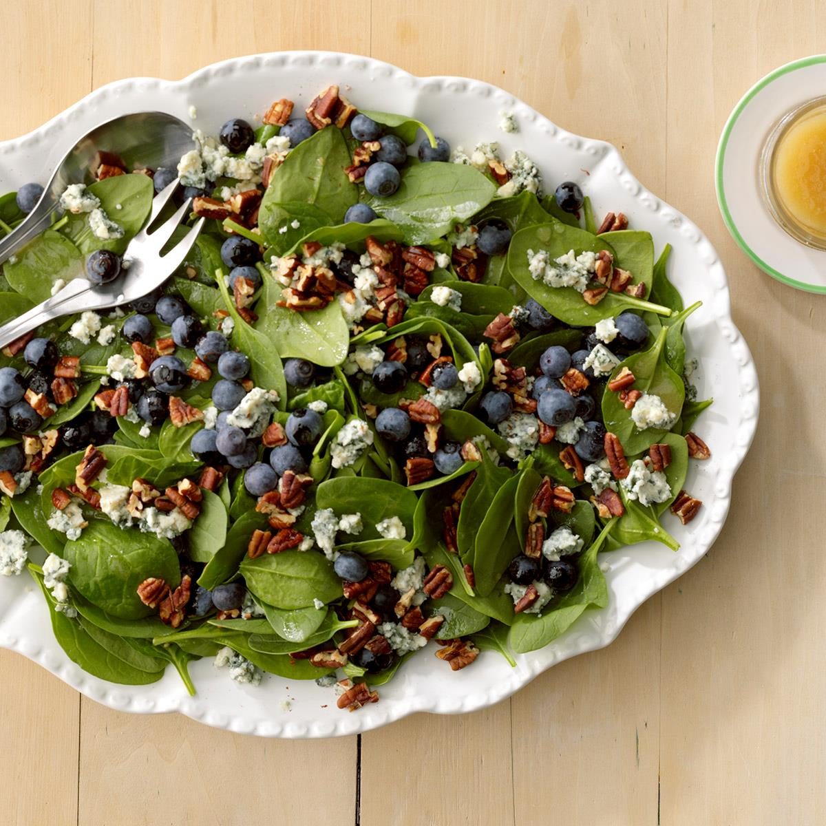 Spinach Blueberry Salad Recipe Taste Of Home