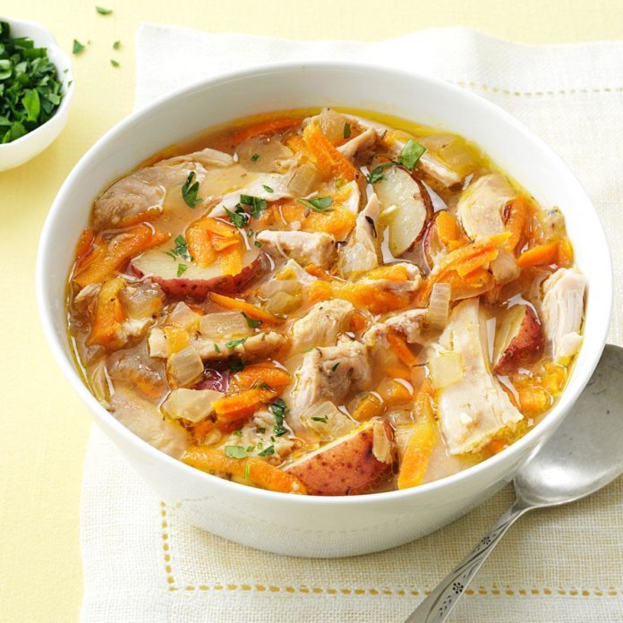 Spring Thyme Chicken Stew Recipe Taste Of Home