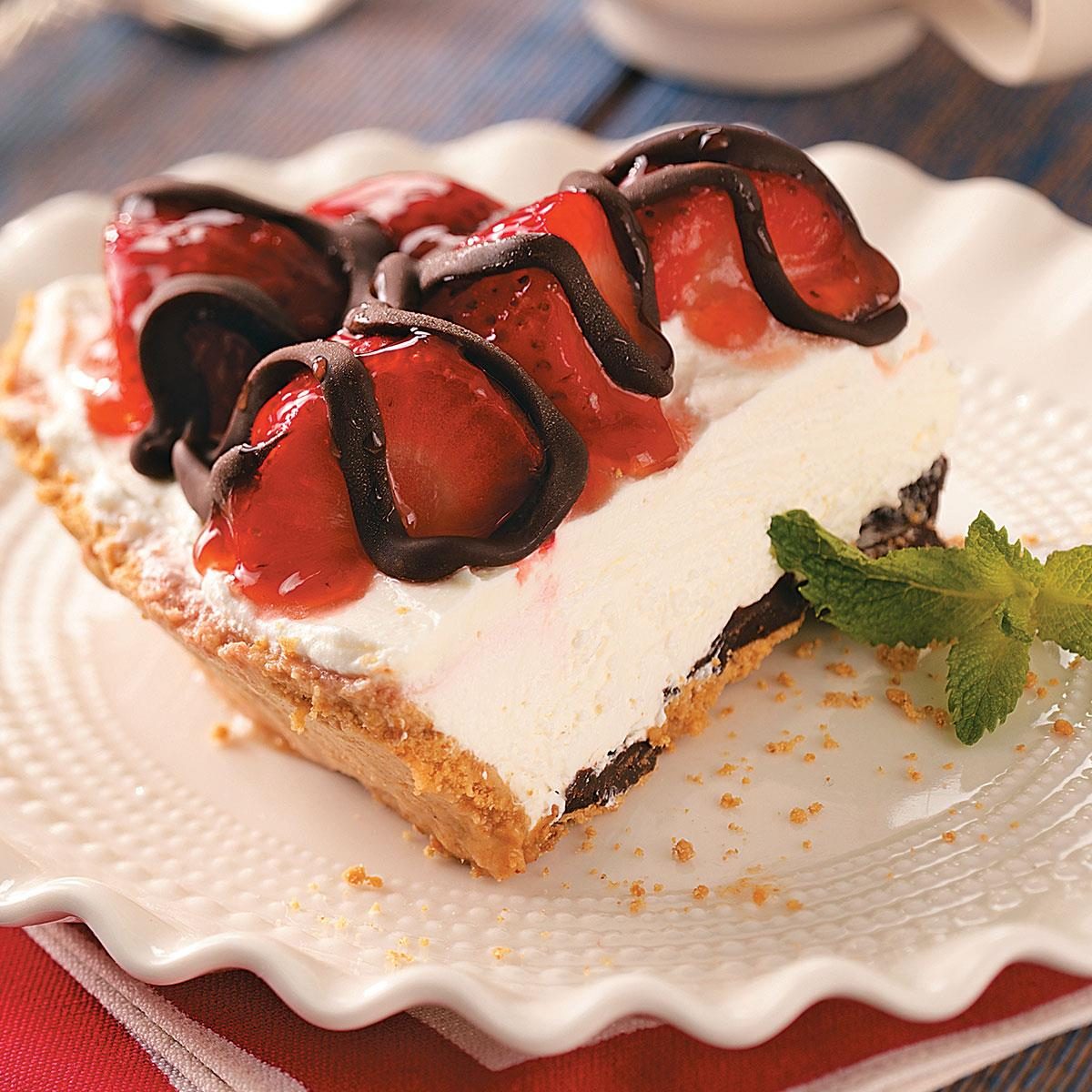 Strawberries And Cream Pie Recipe Taste Of Home 5848