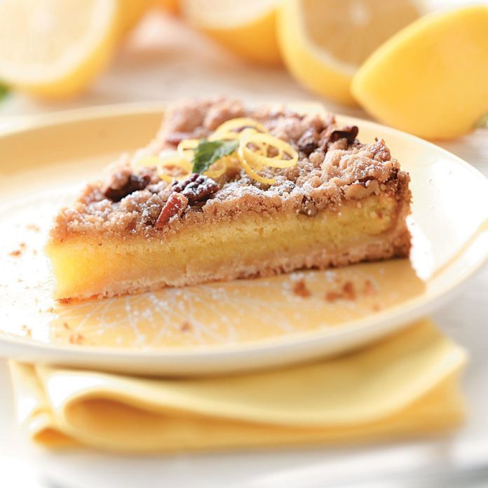 Streusel-Topped Lemon Tart