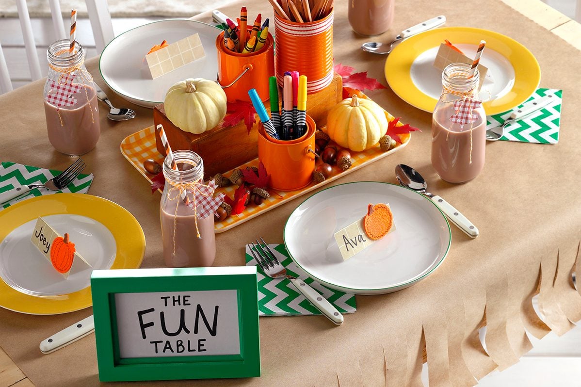 At Home: Craft table keeps kids busy at family gatherings