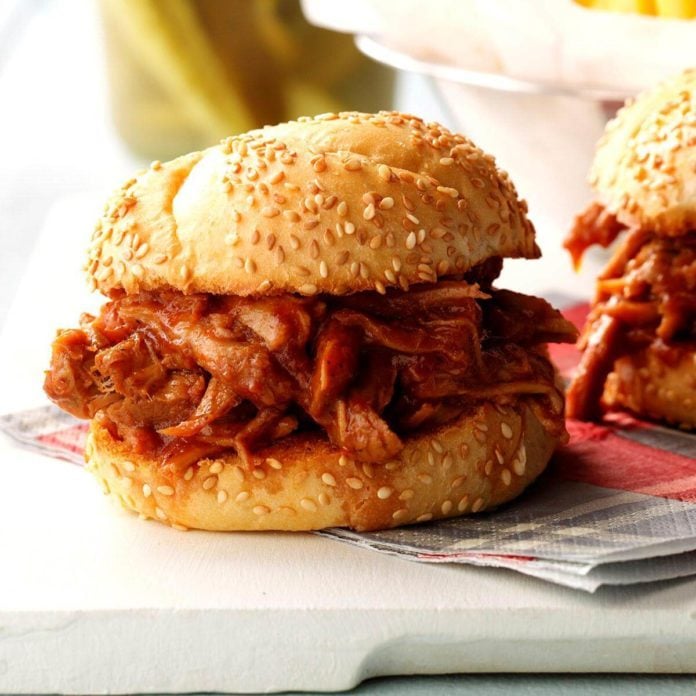 Day 27: Tangy Pulled Pork Sandwiches