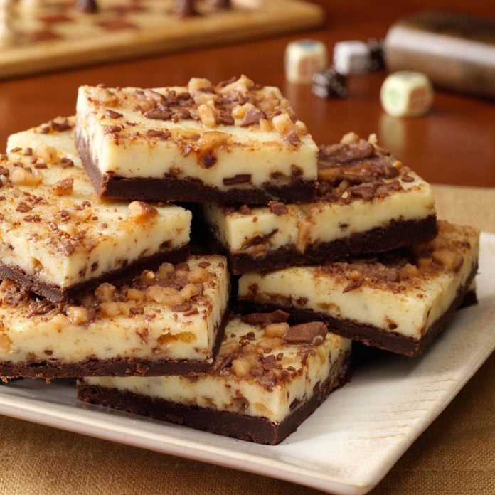 Toffee Cheesecake Bars