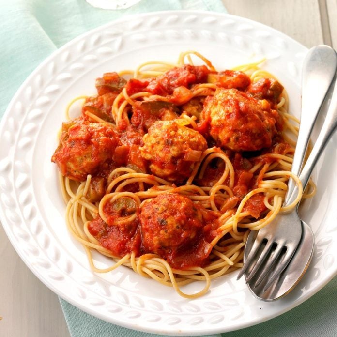 Turkey Meatballs and Sauce