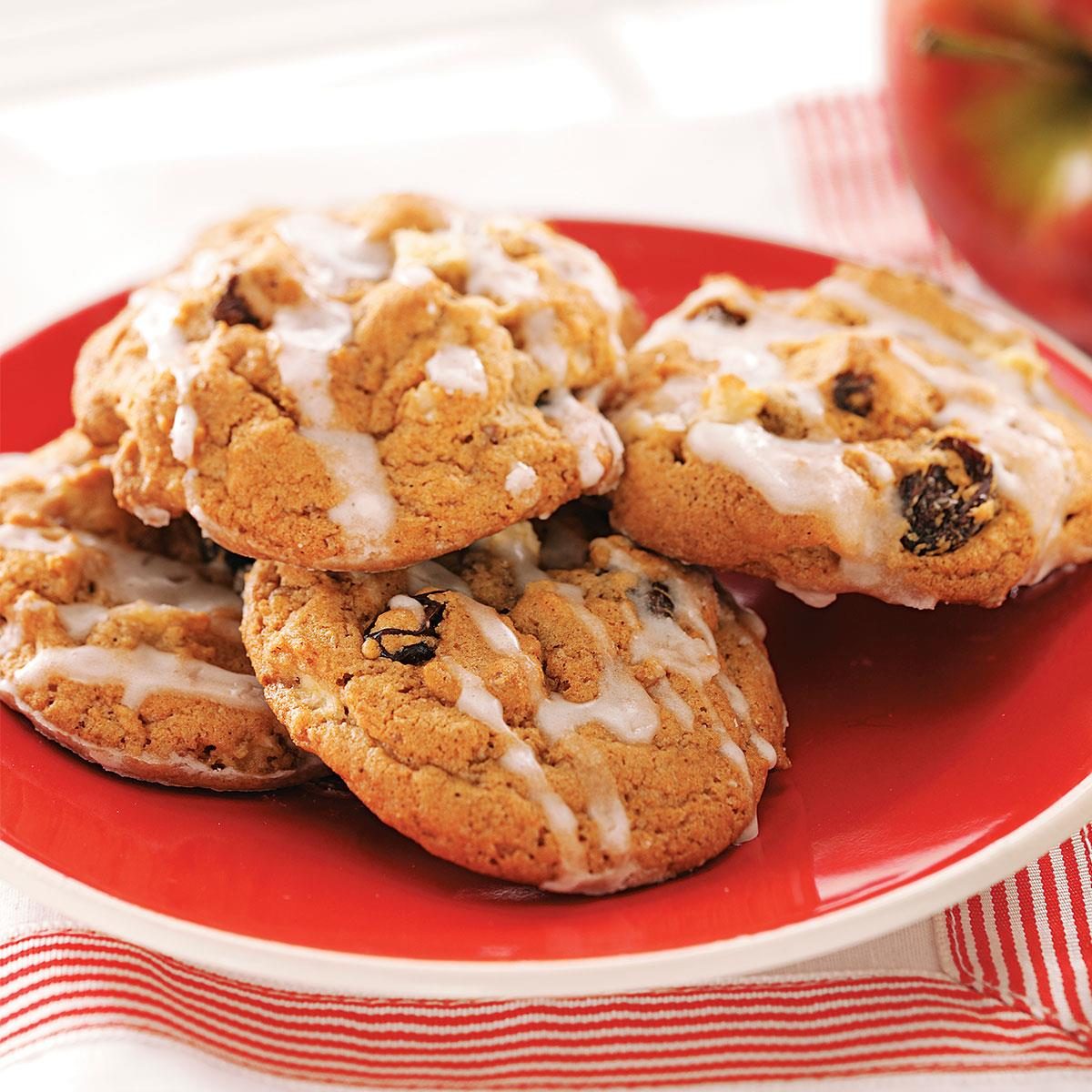 VanillaGlazed Apple Cookies Recipe Taste of Home