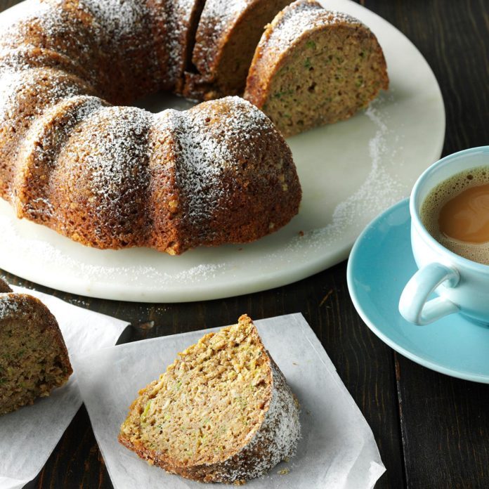 Yummy Zucchini Coffee Cake Recipe Taste Of Home