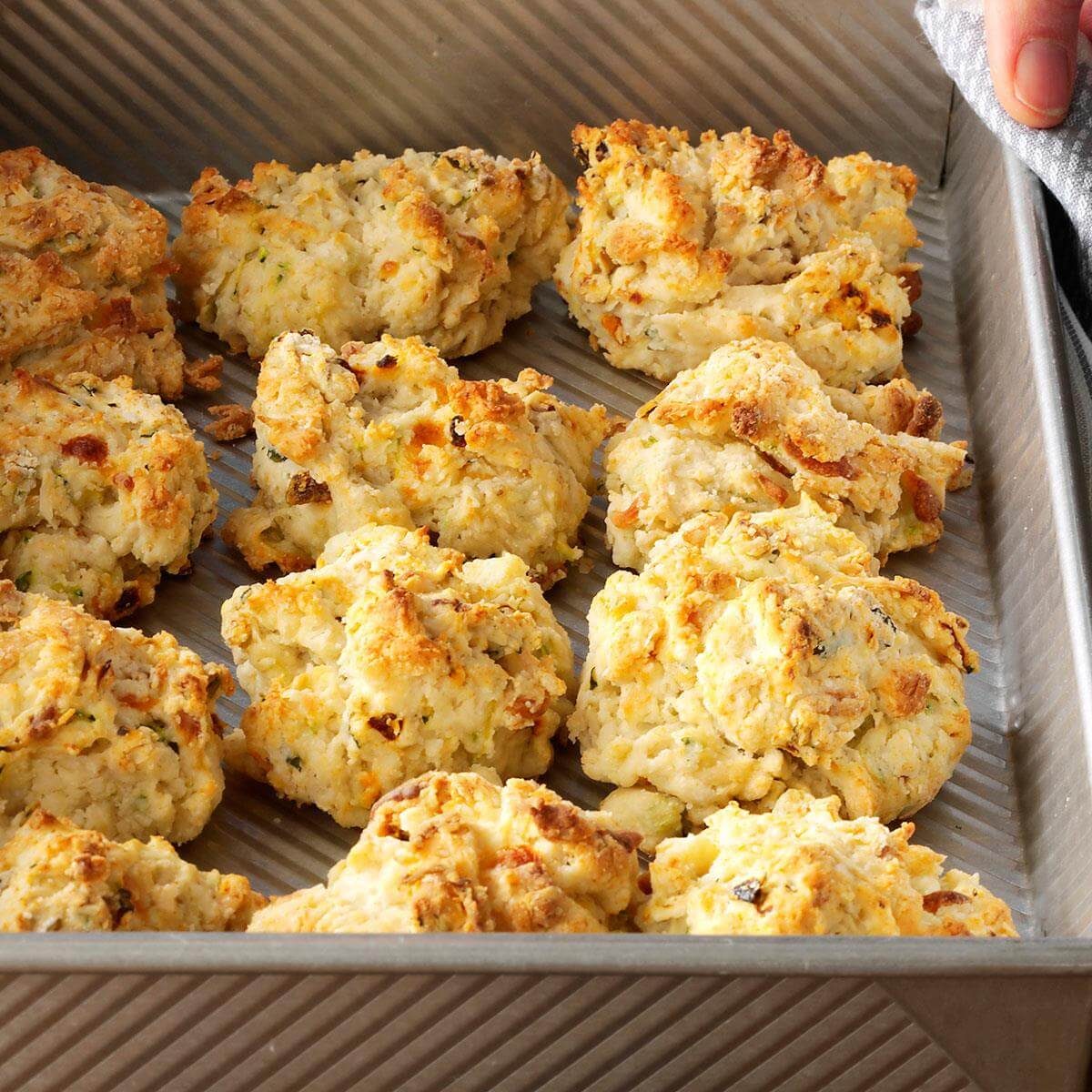 Zucchini & Cheese Drop Biscuits Recipe Taste of Home