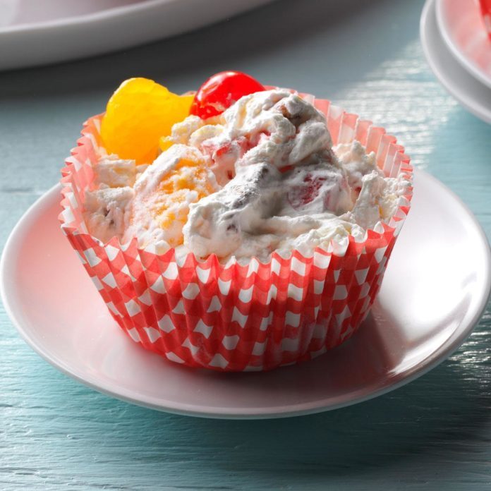 Louisiana: Creamy Frozen Fruit Cups 