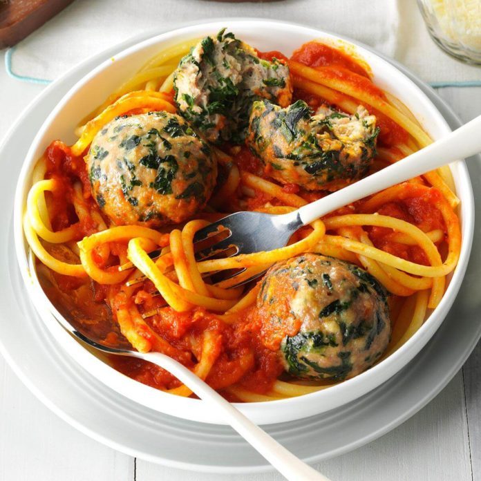 Spinach Turkey Meatballs