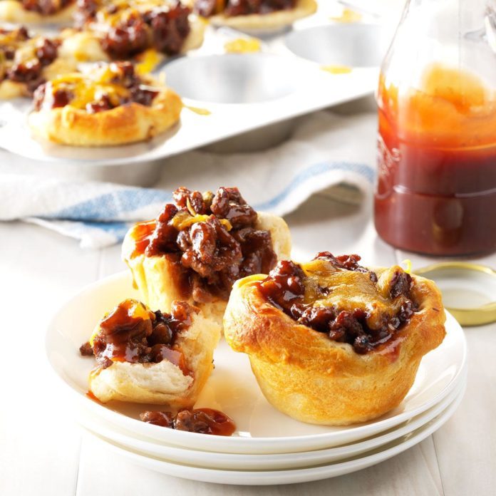 Sloppy Joe Biscuit Cups