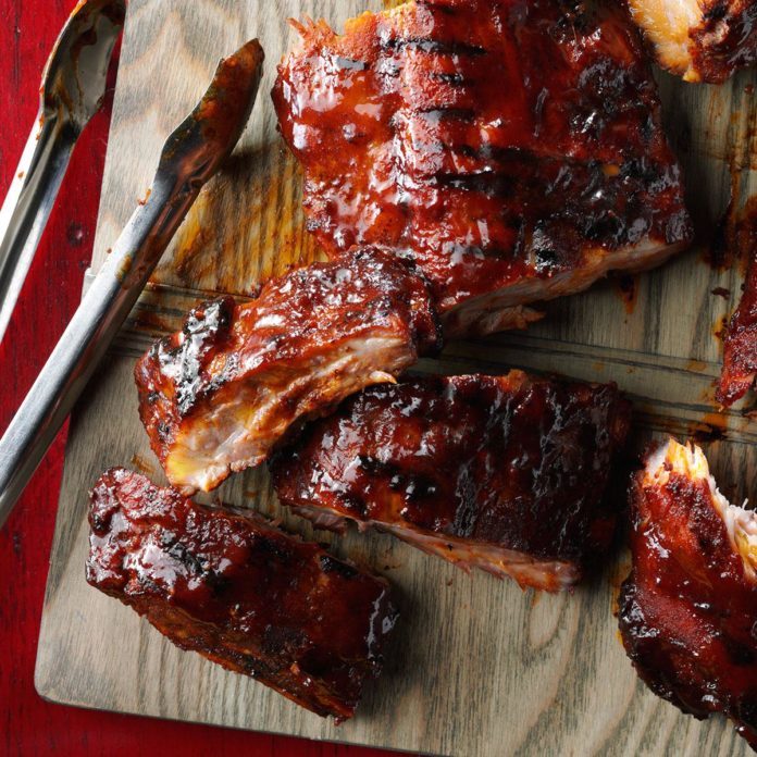 Big John's Chili-Rubbed Ribs