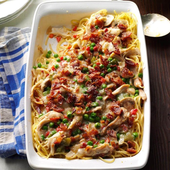 Mom's Chicken Tetrazzini