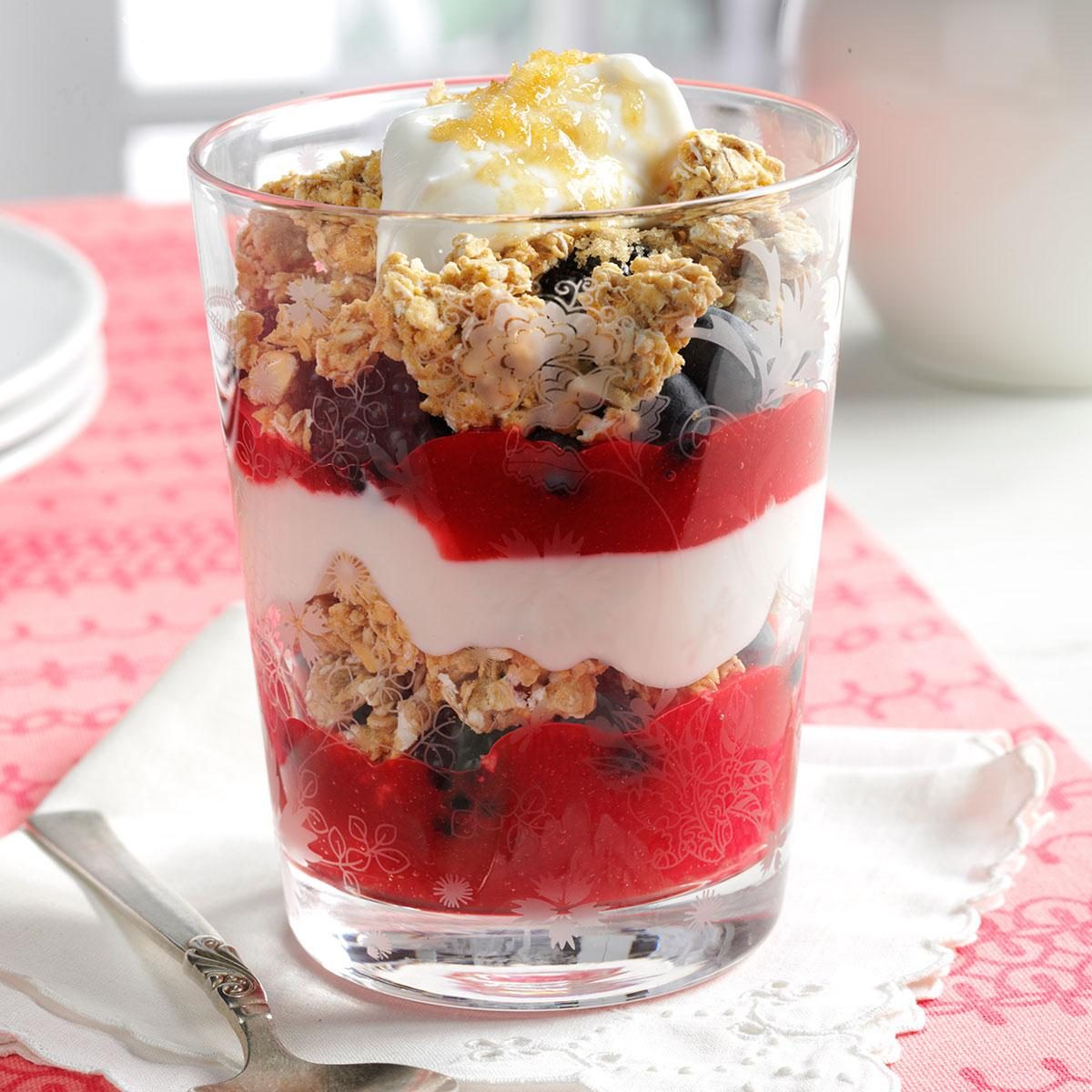 Berry Breakfast Parfaits Recipe Taste of Home