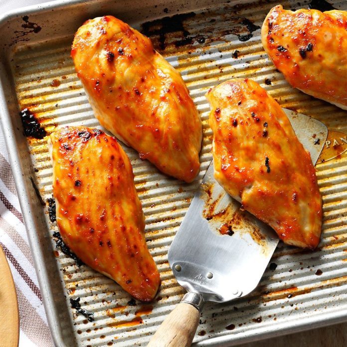 Day 25: Spicy Apricot-Glazed Chicken