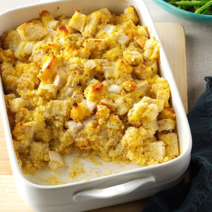 Corn Bread Chicken Bake