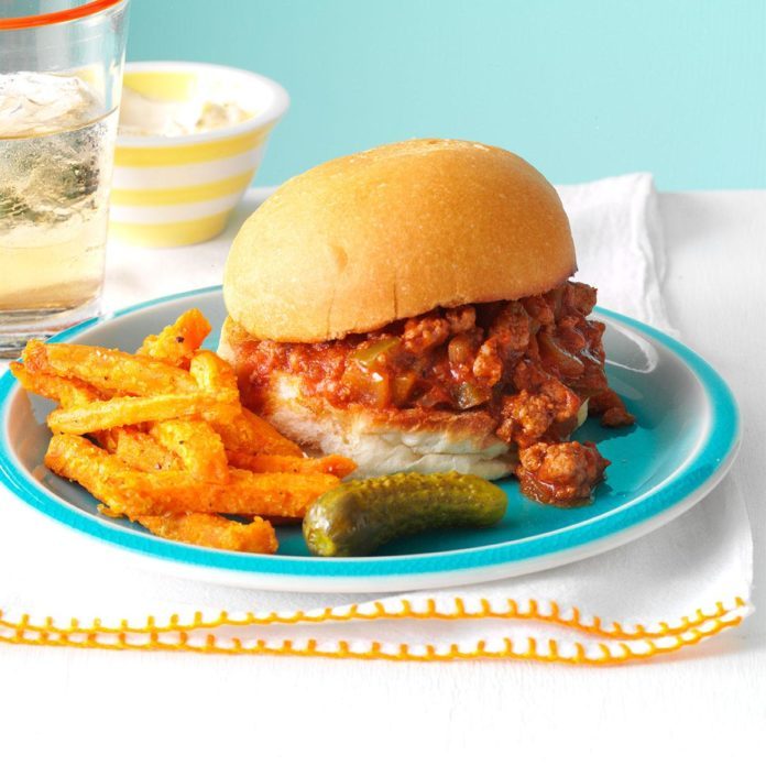 Quick & Easy Turkey Sloppy Joes