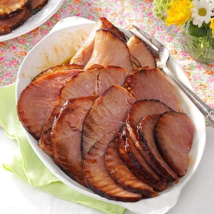 Maple Glazed Ham Recipe Taste Of Home   Exps176865 HC153708B06 02 2b 1 696x696 