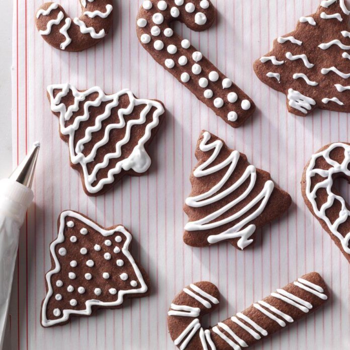 Chocolate Cutout Cookies