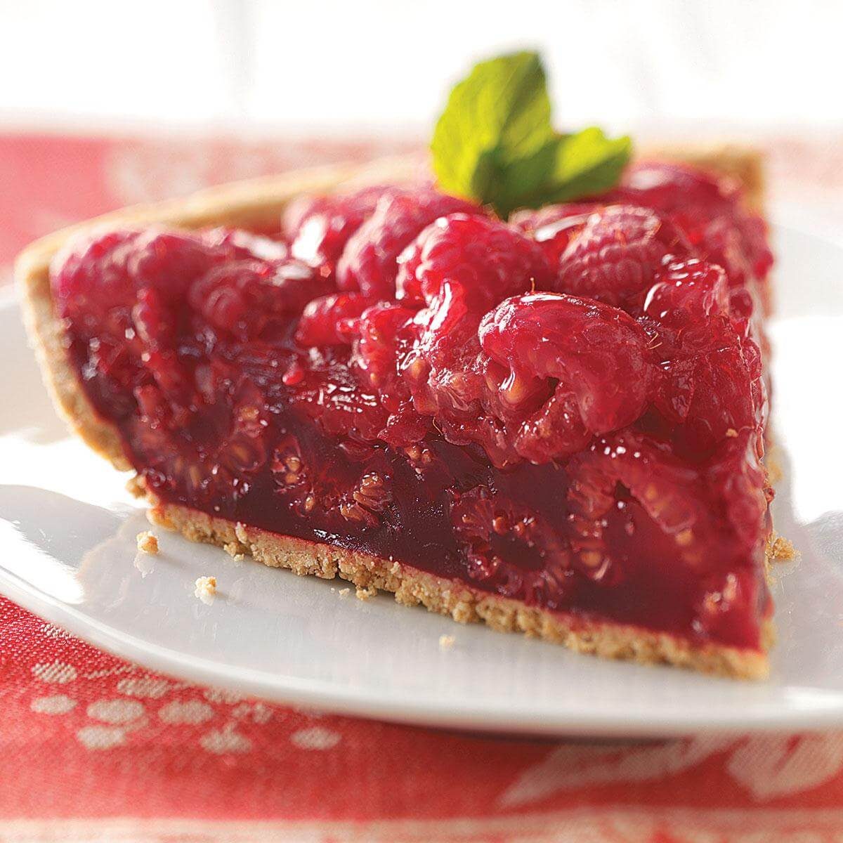 Fresh Raspberry Pie Recipe Taste Of Home 