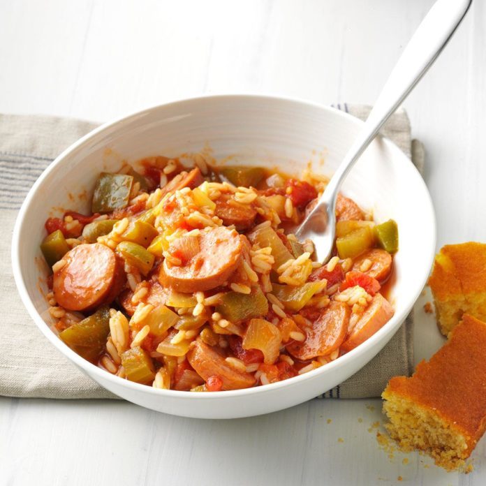 Shortcut Sausage Jambalaya