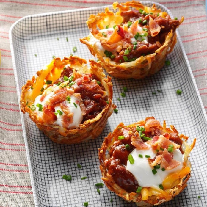 Loaded Pulled Pork Cups