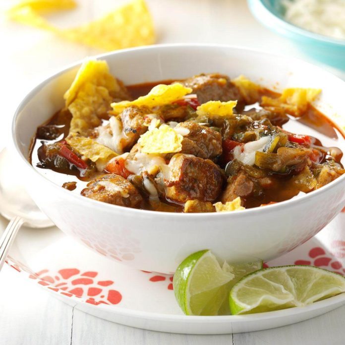 Spicy Pork & Green Chili Verde