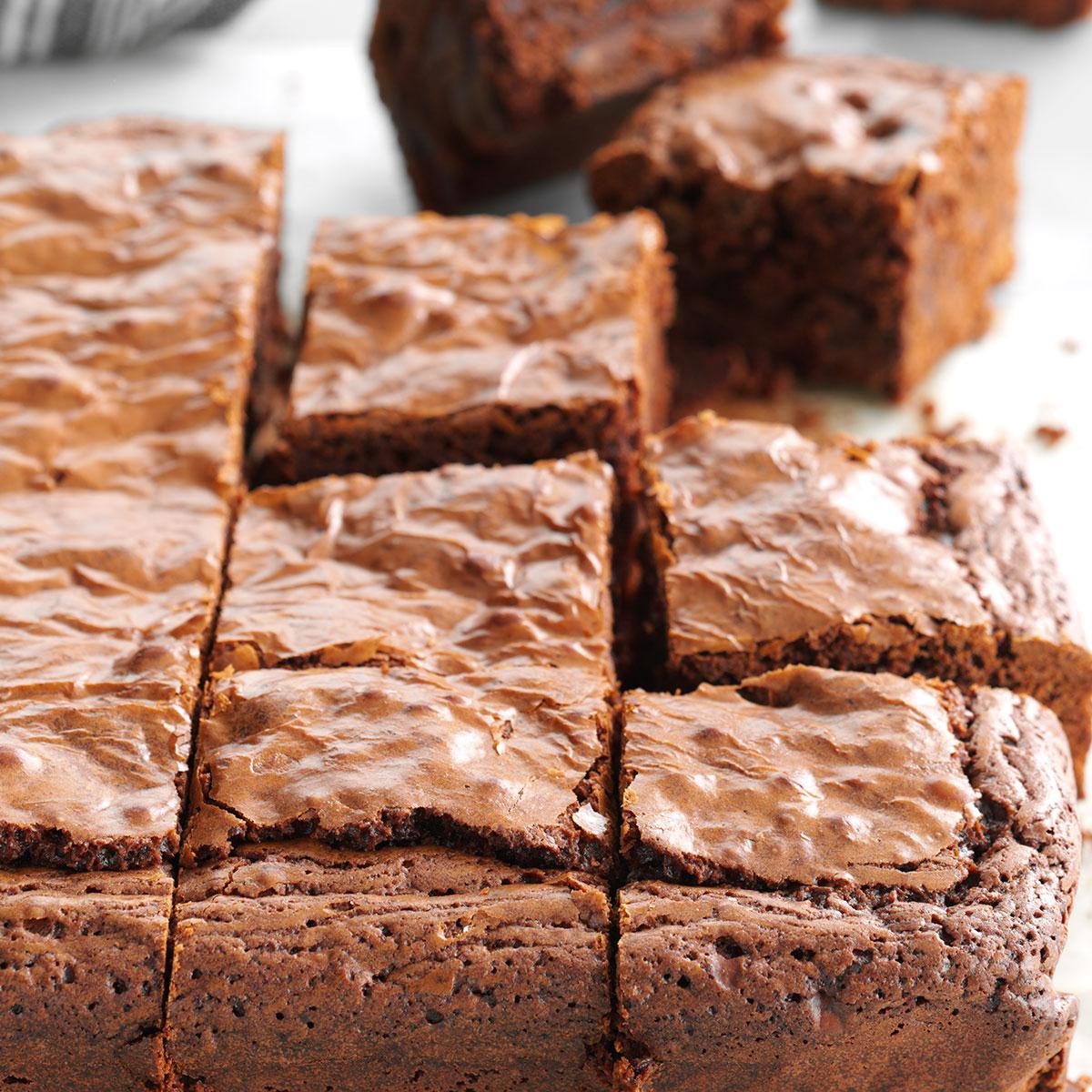 Ultimate Fudgy Brownies Recipe Taste Of Home