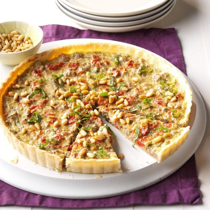 Asiago Beef Tart