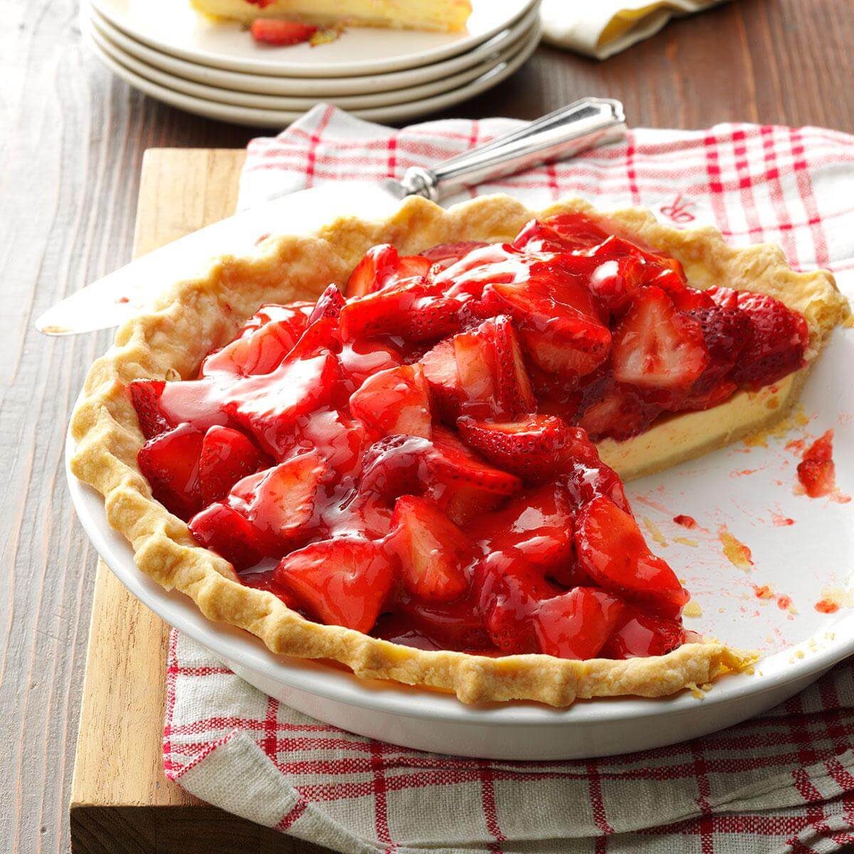 Strawberry Cream Pie Recipe No Bake at Eduardo Tarin blog