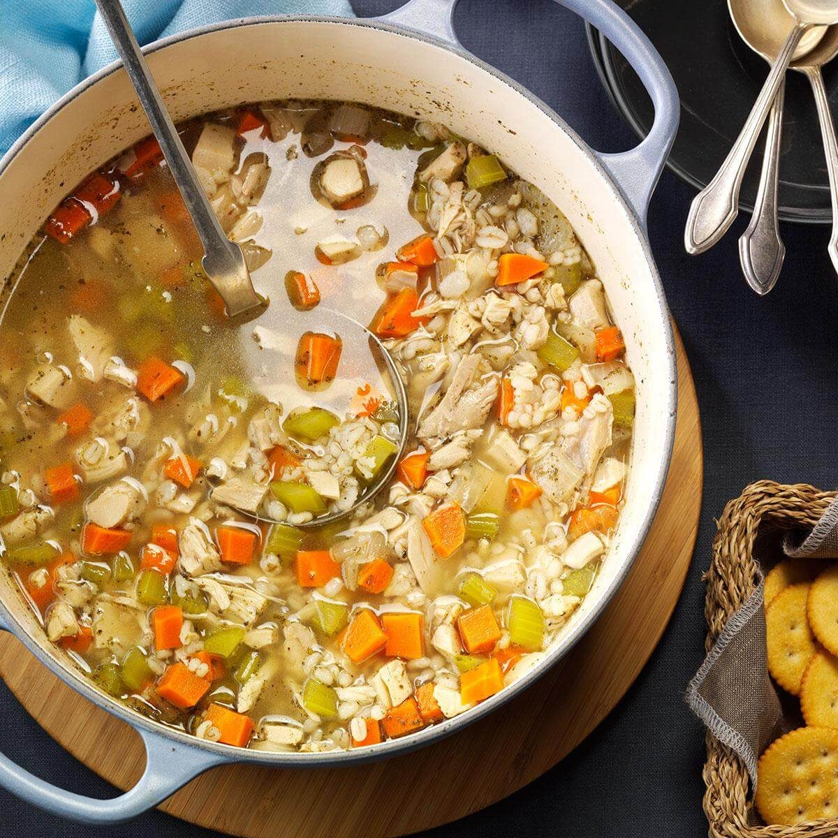 Chicken Barley Soup Recipe Taste of Home