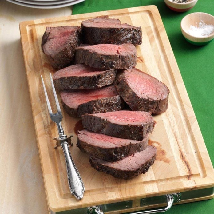 Classic Entree: Roasted Beef Tenderloin