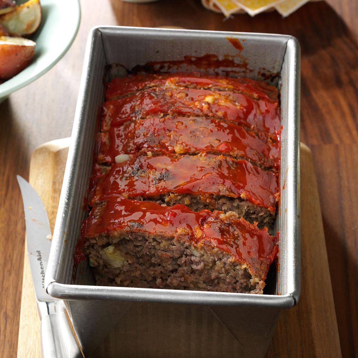 Meat Loaf with Oatmeal Recipe Taste of Home