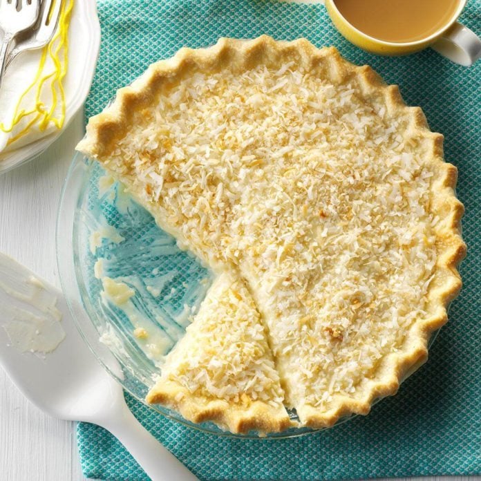 Easy Coconut Cream Pie