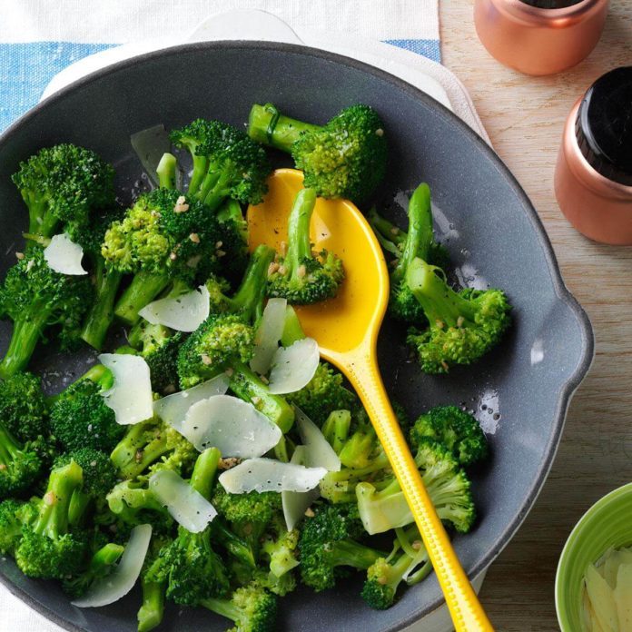 Broccoli with Asiago