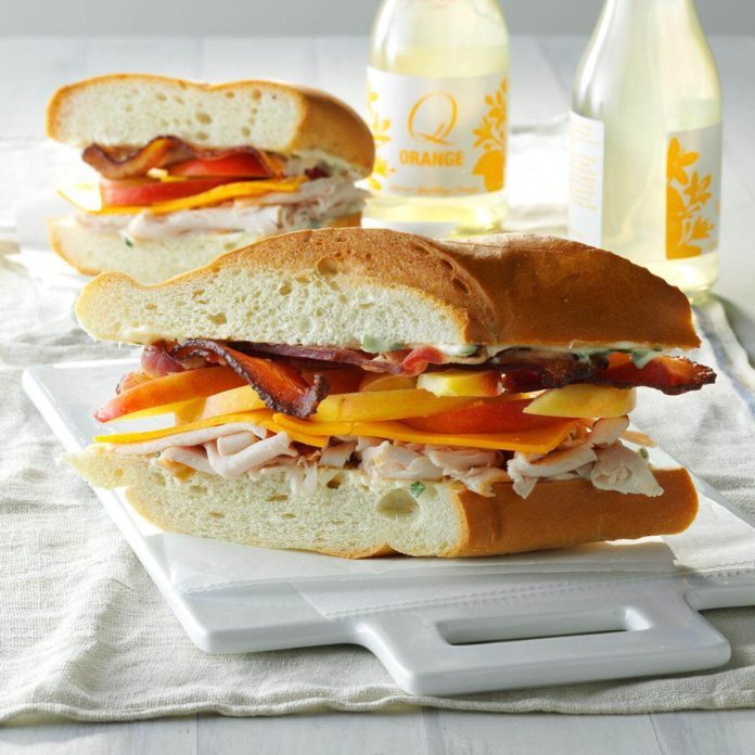 Bacon-Turkey Subs