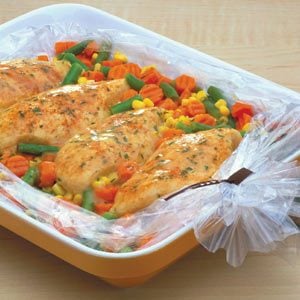 Reynolds Oven Bag Recipes - Chicken With Carrots and Potatoes