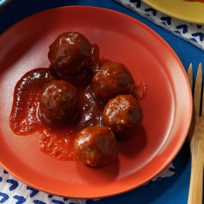 Cheesy Meatballs