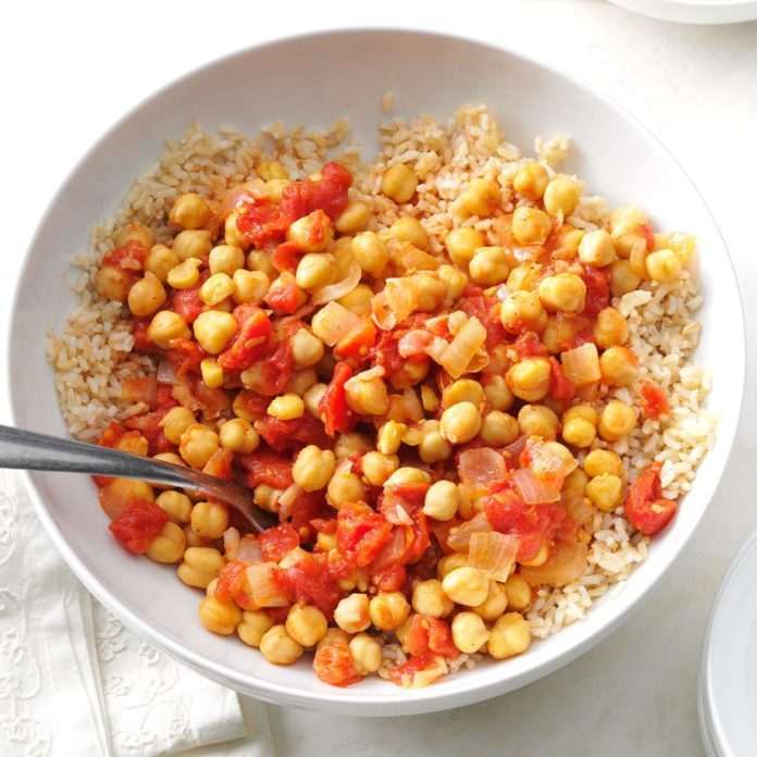 Lemony Chickpeas