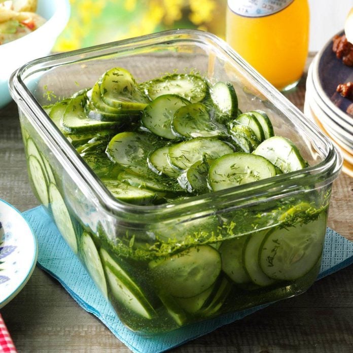 Fresh Cucumber Salad