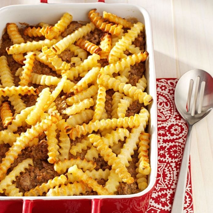 Cheeseburger 'n' Fries Casserole