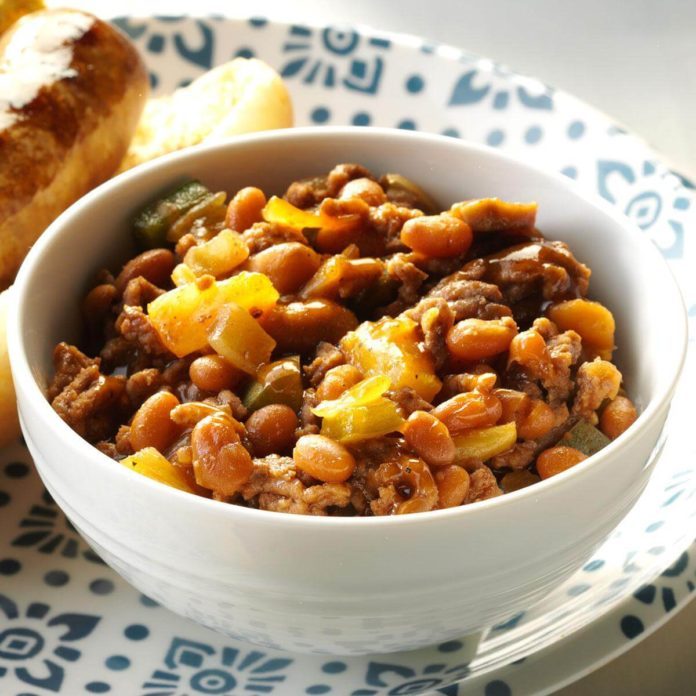 Pineapple Baked Beans