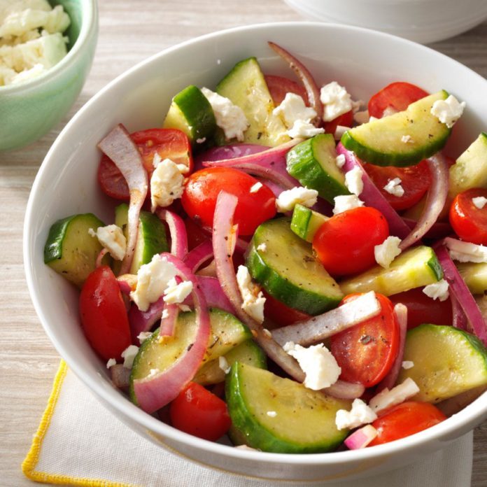 Virginia: Balsamic Cucumber Salad