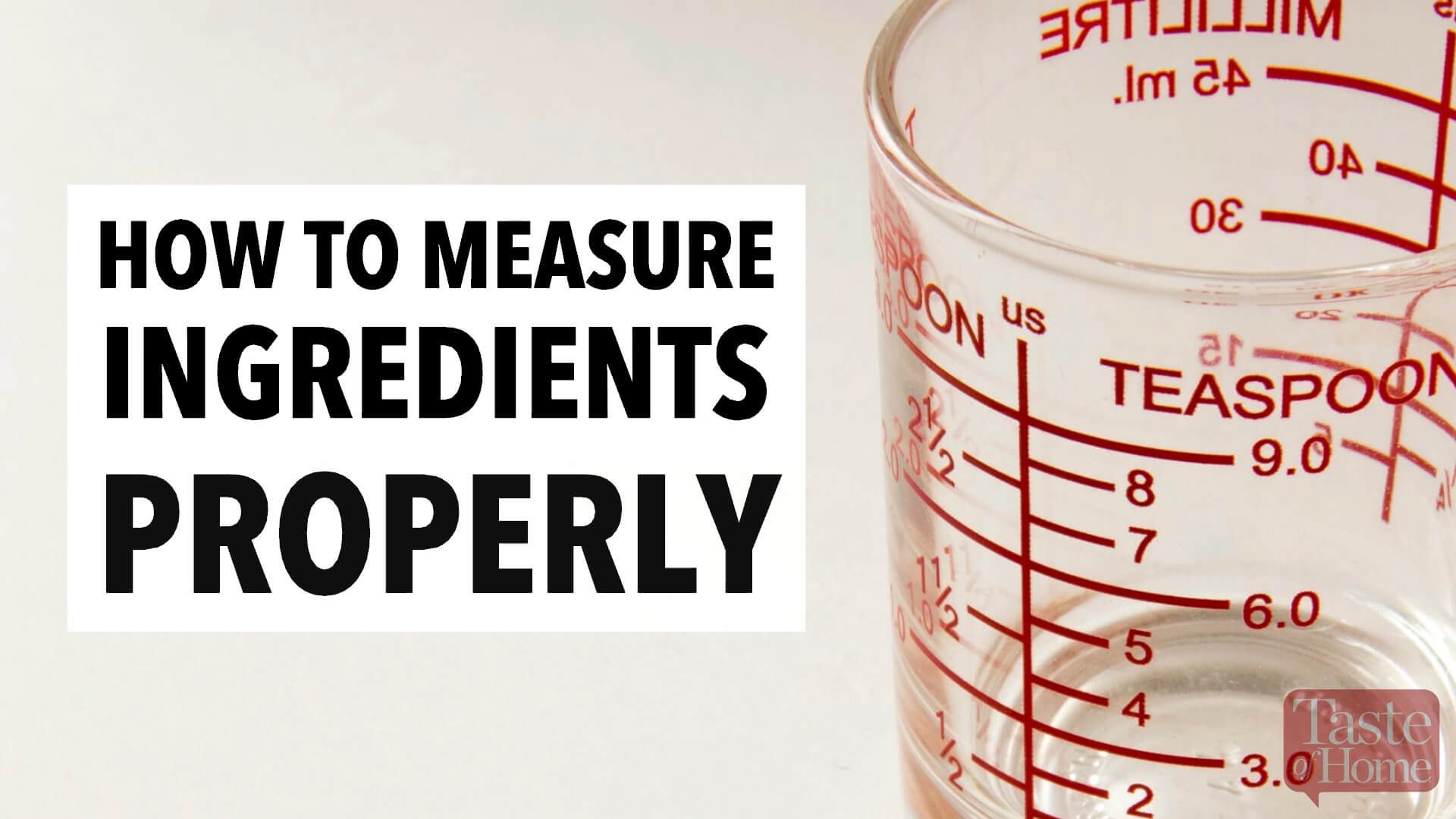 Are Liquid and Dry Measuring Cups the Same?